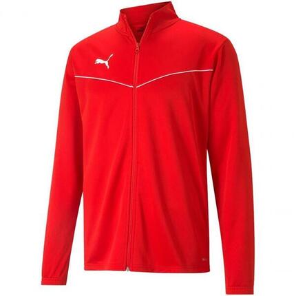 Sweat-Shirt Puma Teamrise Training Poly Jacket Bleu Adulte