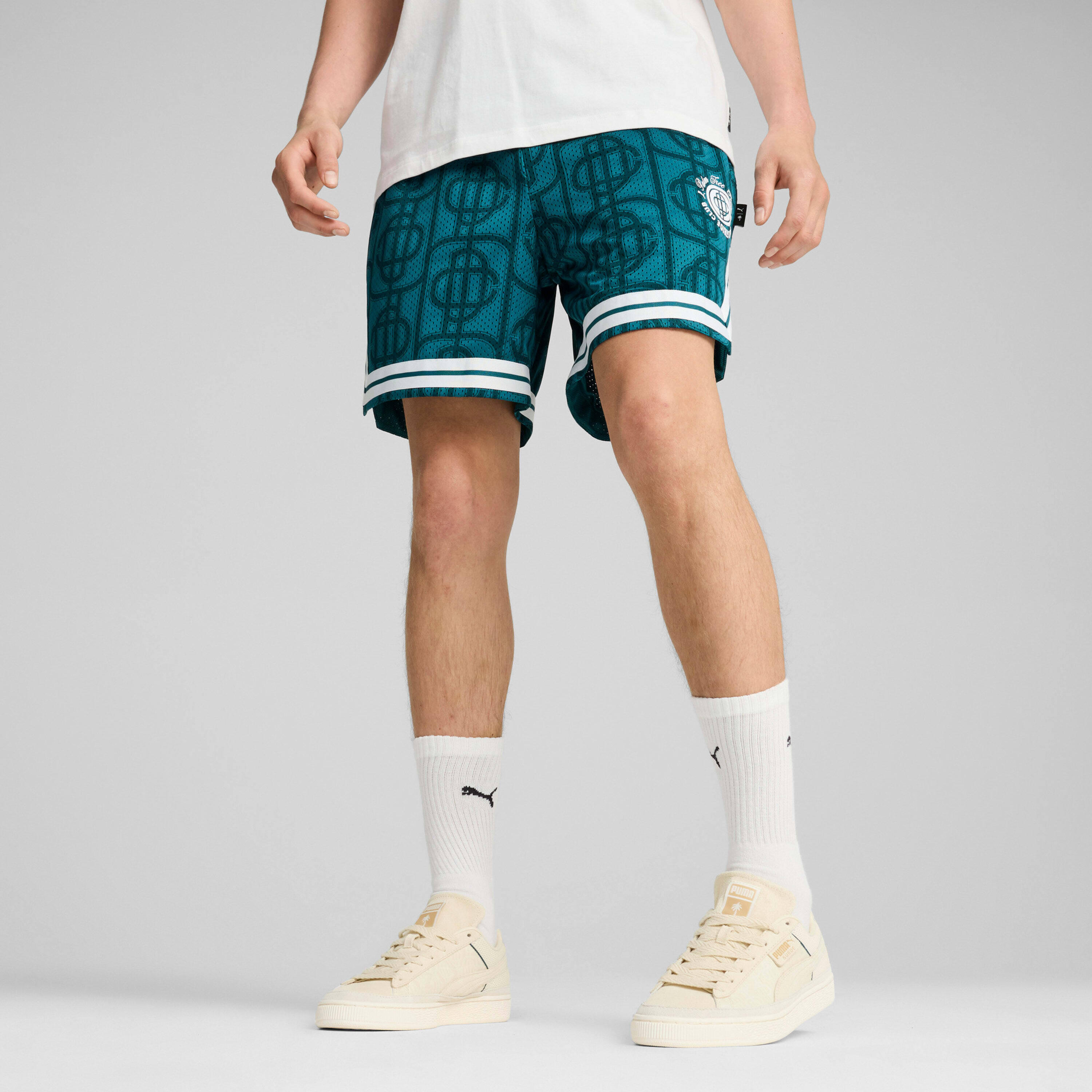 Korte broek van mesh Puma x Palm Tree Crew AOP 2/7