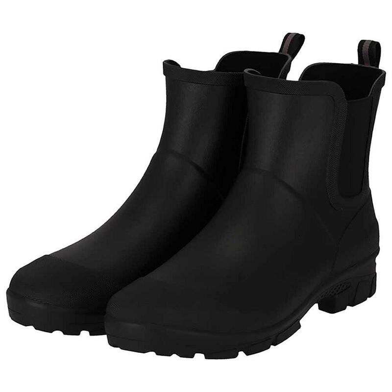 Bottes de pluie basses pour homme 100 caoutchouc Bottes de