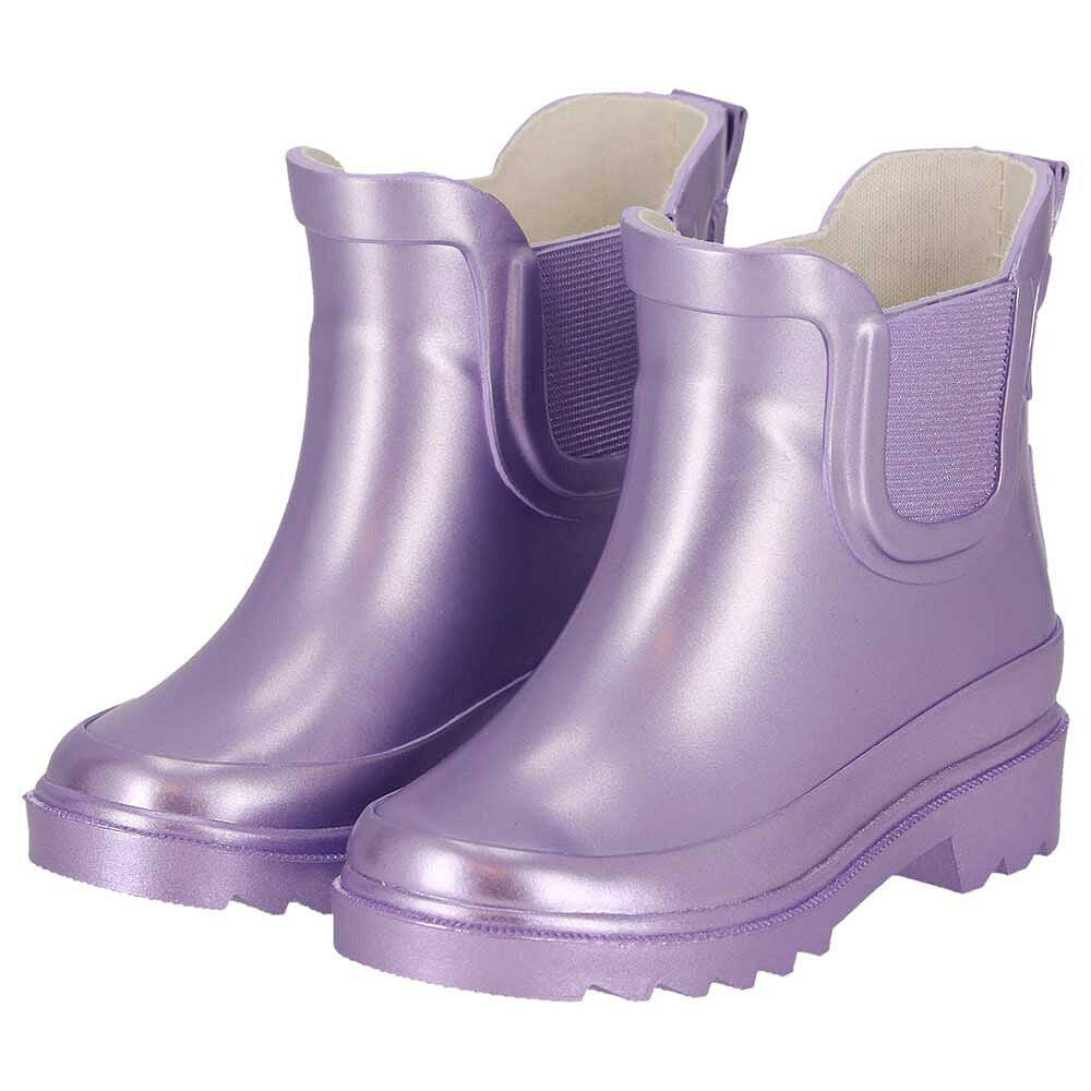 XQ FOOTWEAR Chelsea regenlaarzen kids - Metallic - 100% rubber