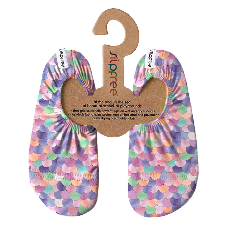 SLIPFREE Kids Sequins Non-Slip Lightweight Swim Shoes