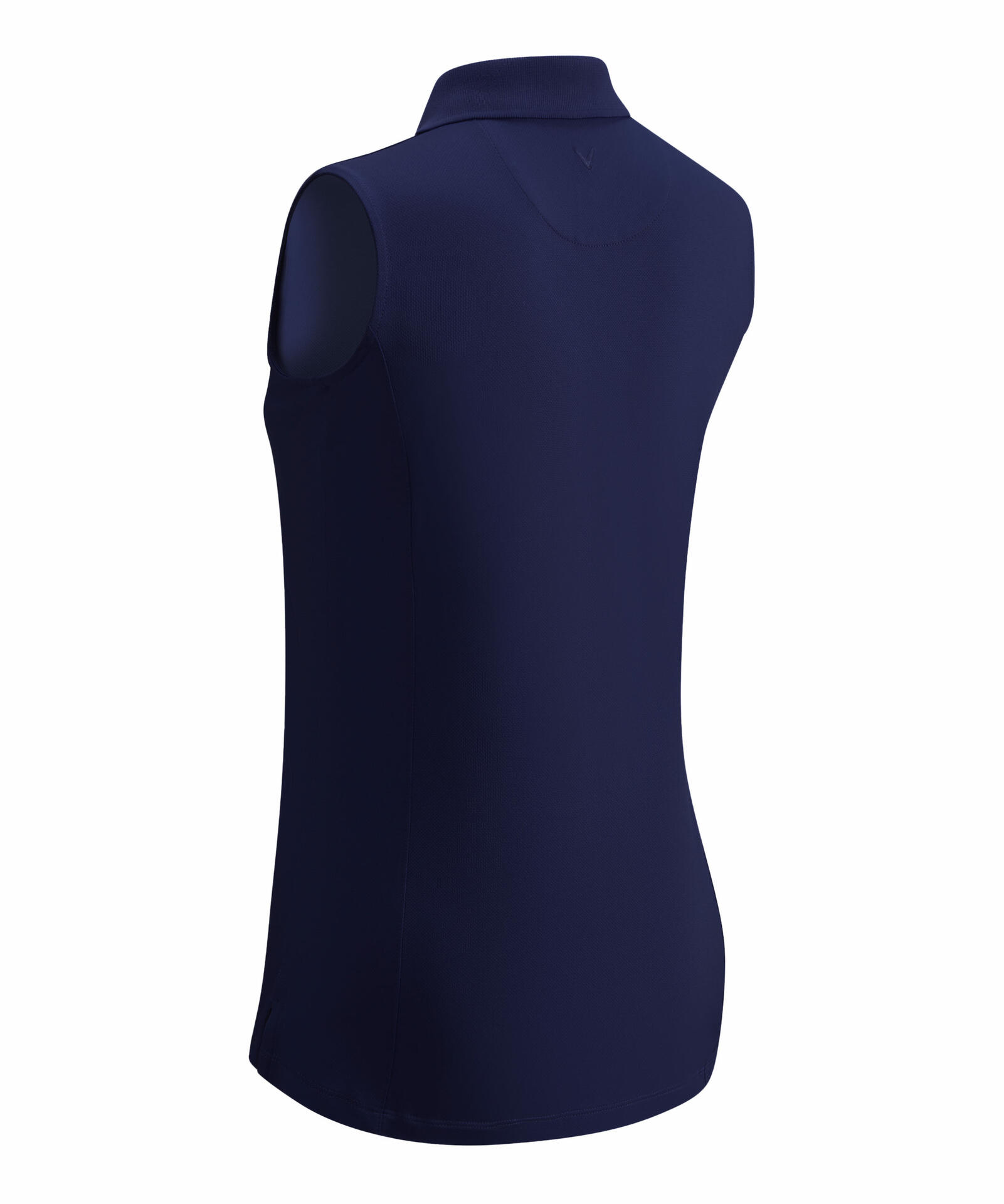 Under Armour Mouwloos Dames Callaway Polo Shirt Knit Navy Maat S 2/2