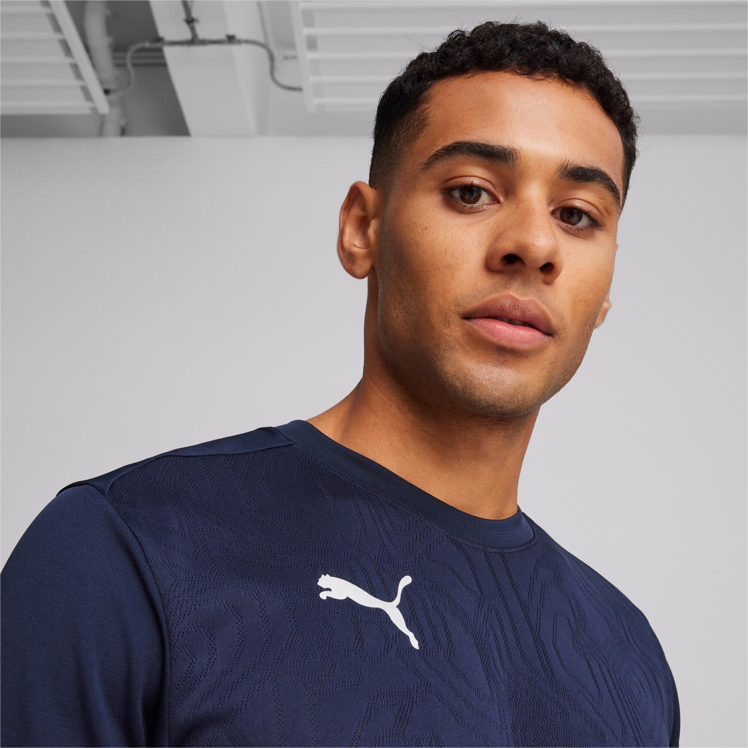 Puma teamFinal Mens Navy Training T-Shirt 6/7