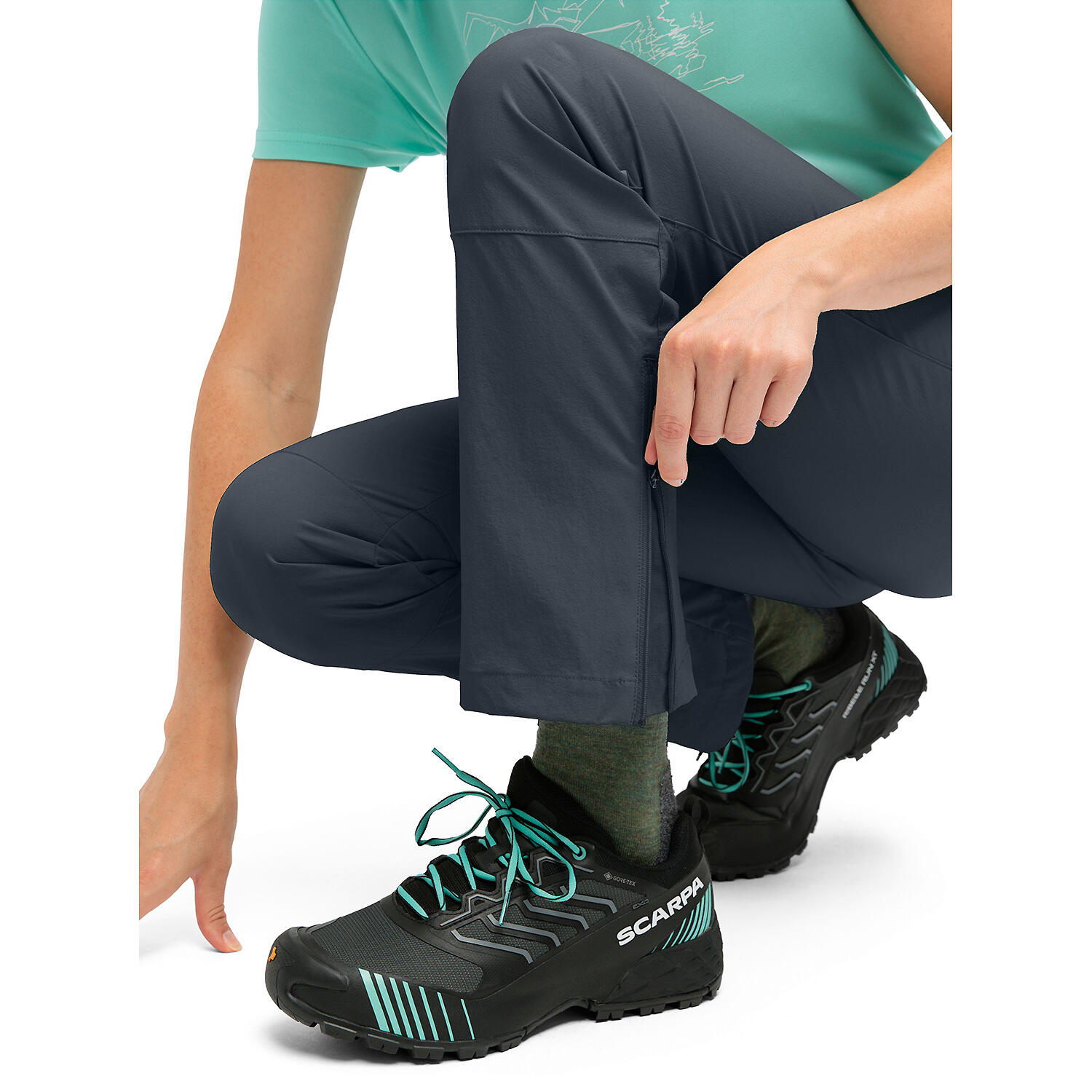 Pantaloni da trekking da donna Maier Sports Inara Vario 7/7