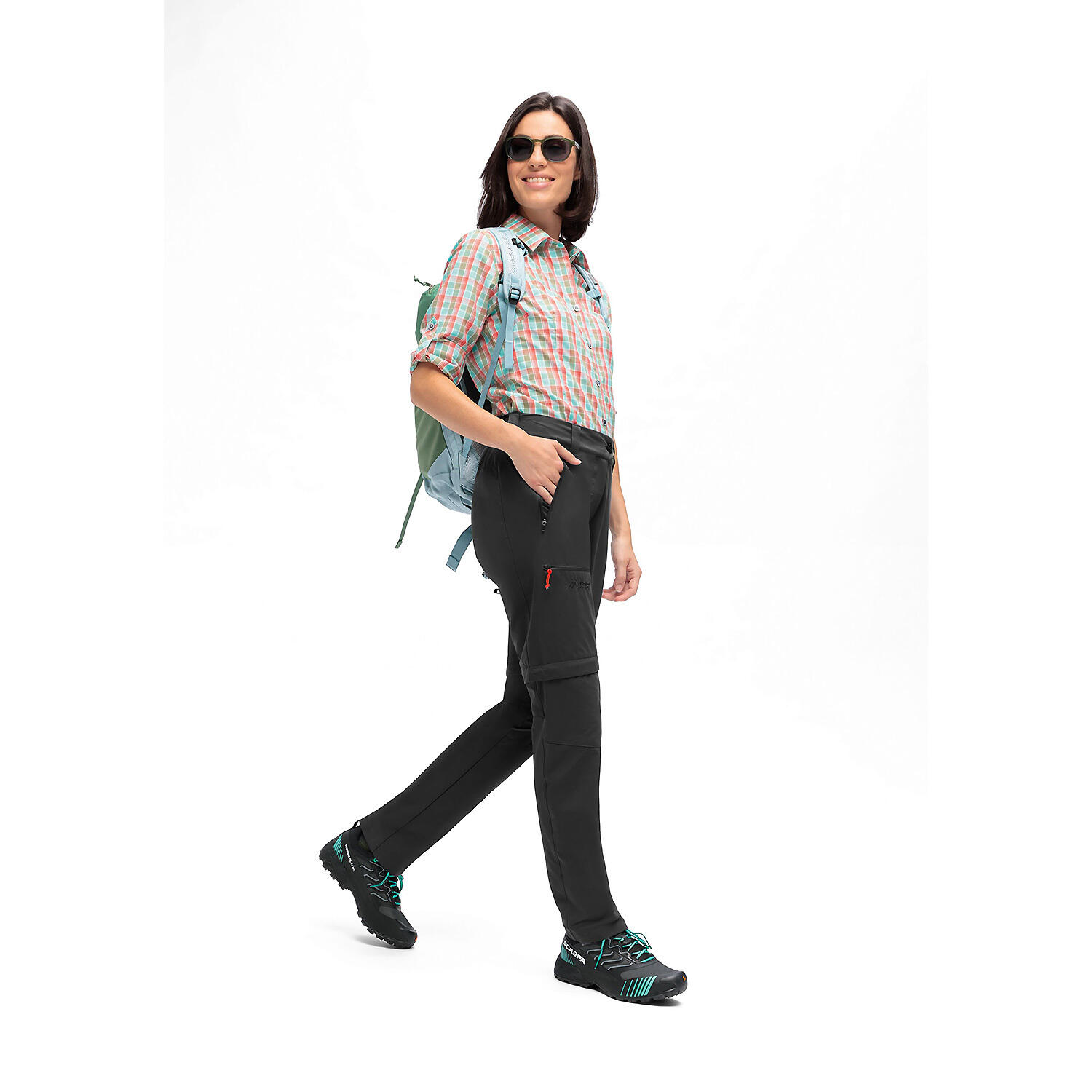 Women's Hiking Trousers with Zip Loop Maier Sports Nata 2 7/7