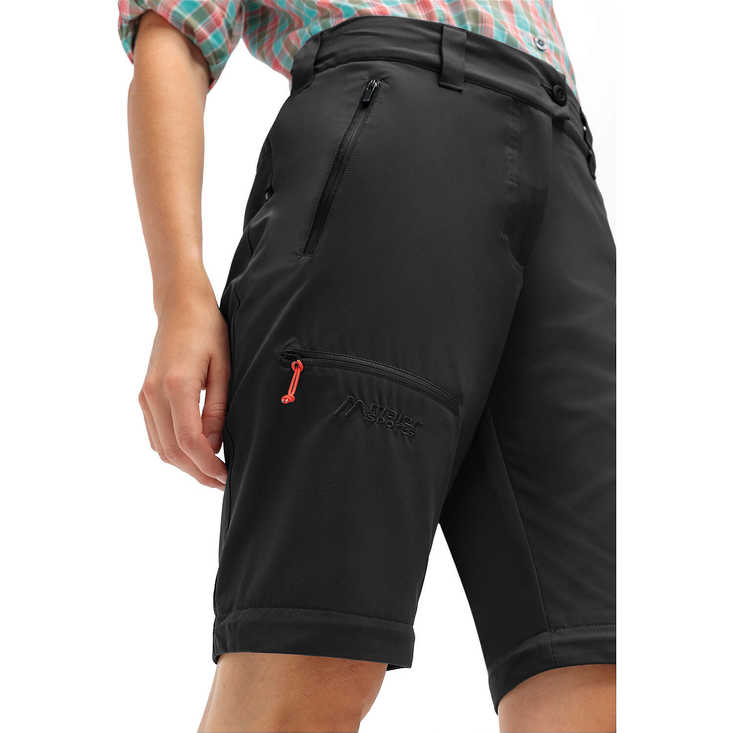 Women's Hiking Trousers with Zip Loop Maier Sports Nata 2 5/7