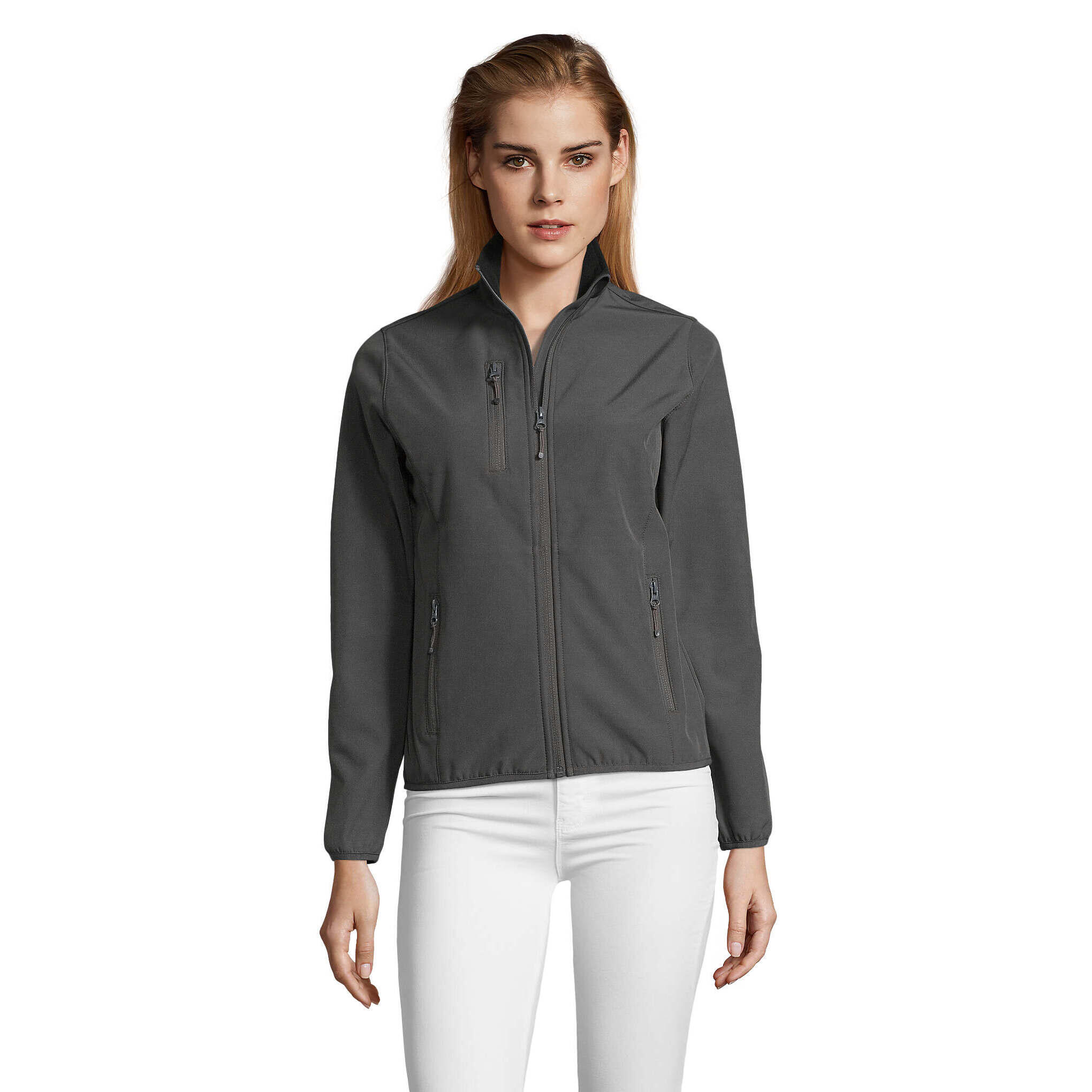 Sol's - Veste Femme Sol's Radian - Veste - Gris|marron - 42 M/l - Decathlon