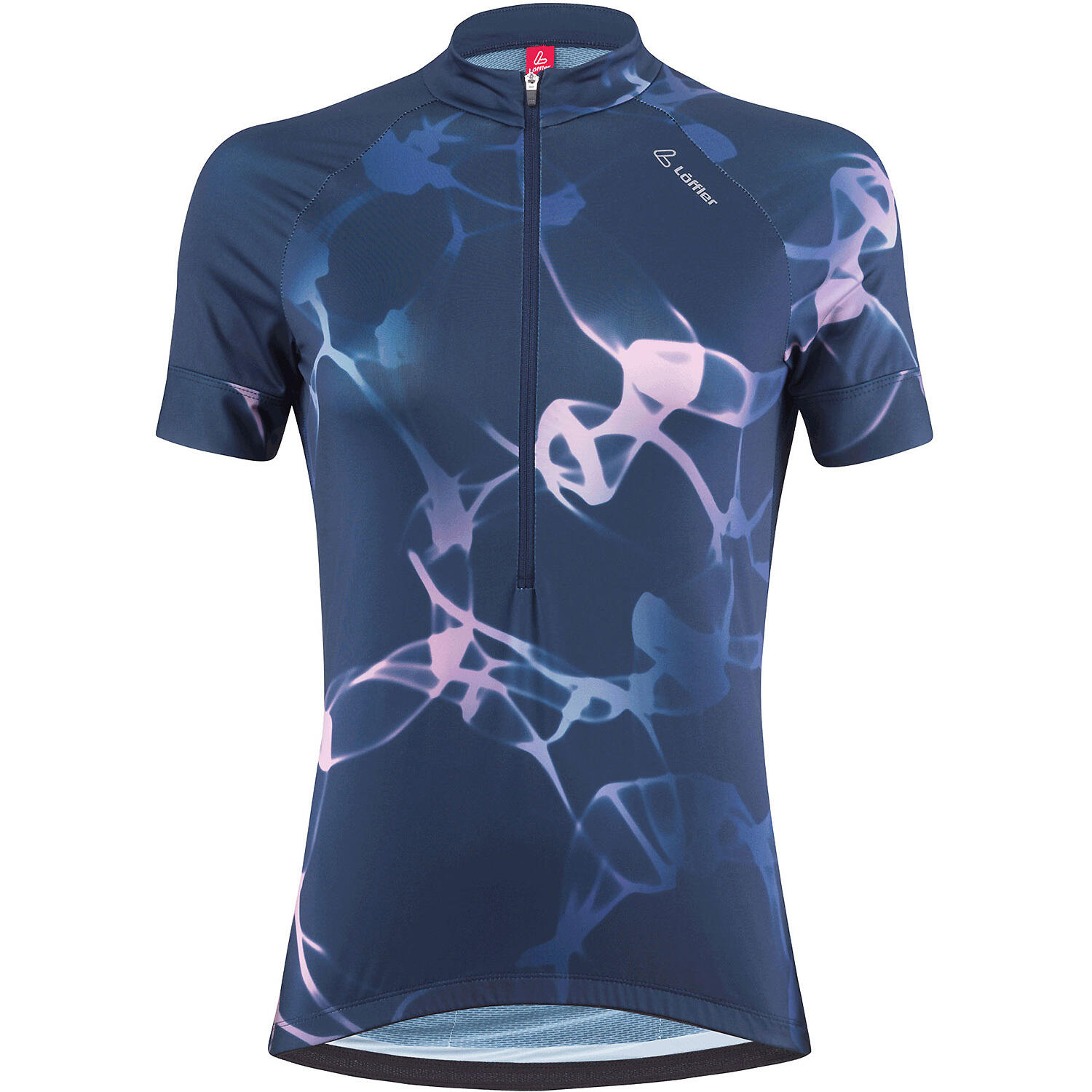 Maillot de cyclisme à manches courtes HZ Serenade Mid femme – Bleu foncé 1/5