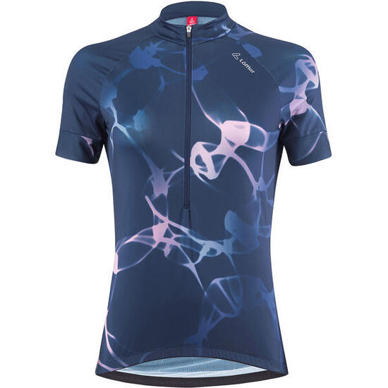 Maillot de cyclisme à manches courtes HZ Serenade Mid femme – Bleu foncé