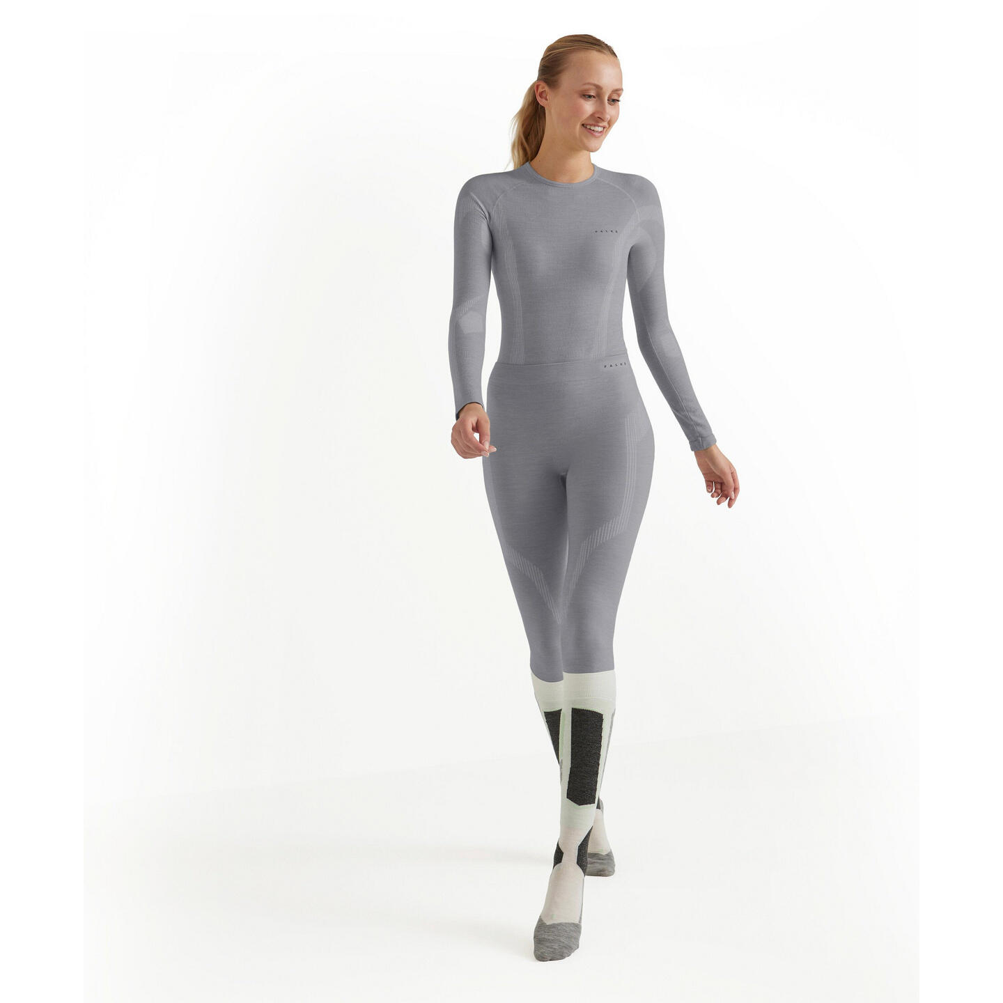Leggings da donna Falke Wool-Tech 1/5