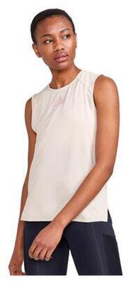 Craft pro trail singlet dames beige