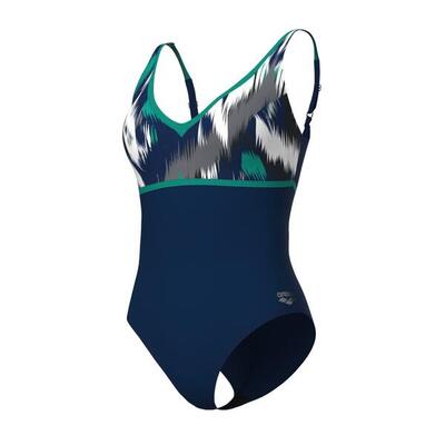 arena Badeanzug Damen BodyLift Jennifer Wing Back mit verstellbaren Trägern