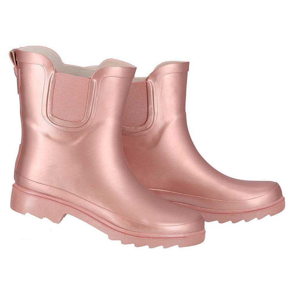 Regenlaarzen Chelsea dames - Metallic - 100% rubber 2/5