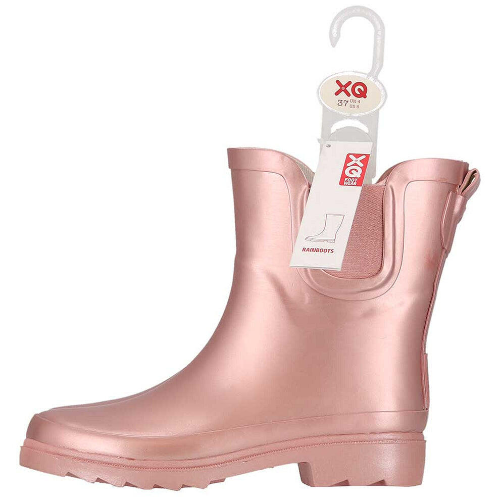 Regenlaarzen Chelsea dames - Metallic - 100% rubber 4/5