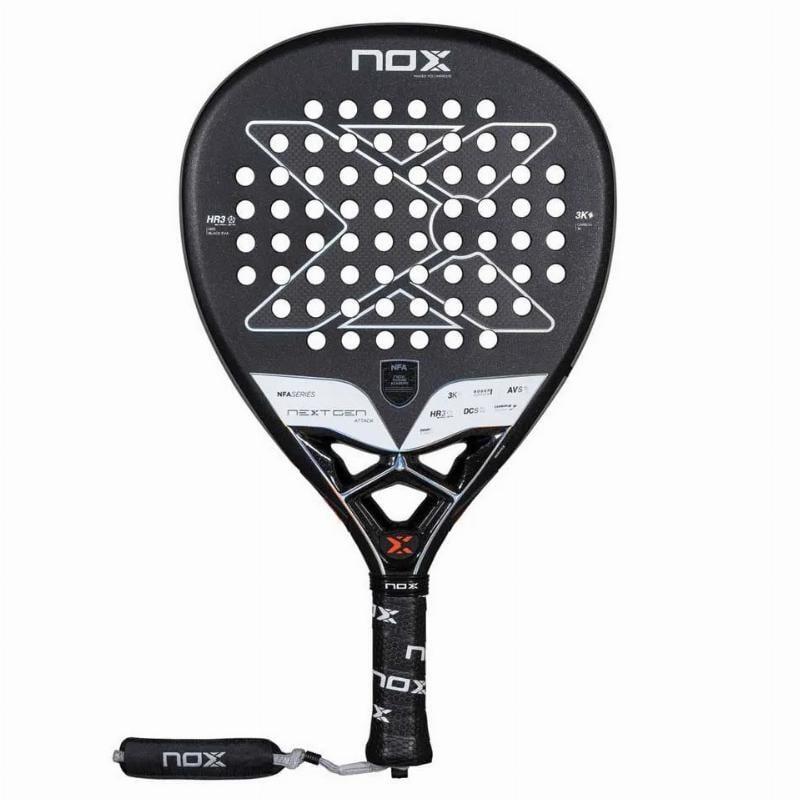 NOX NextGen Pro Attack 3k 2025 padelracket -  ZWART - unisex 1/5