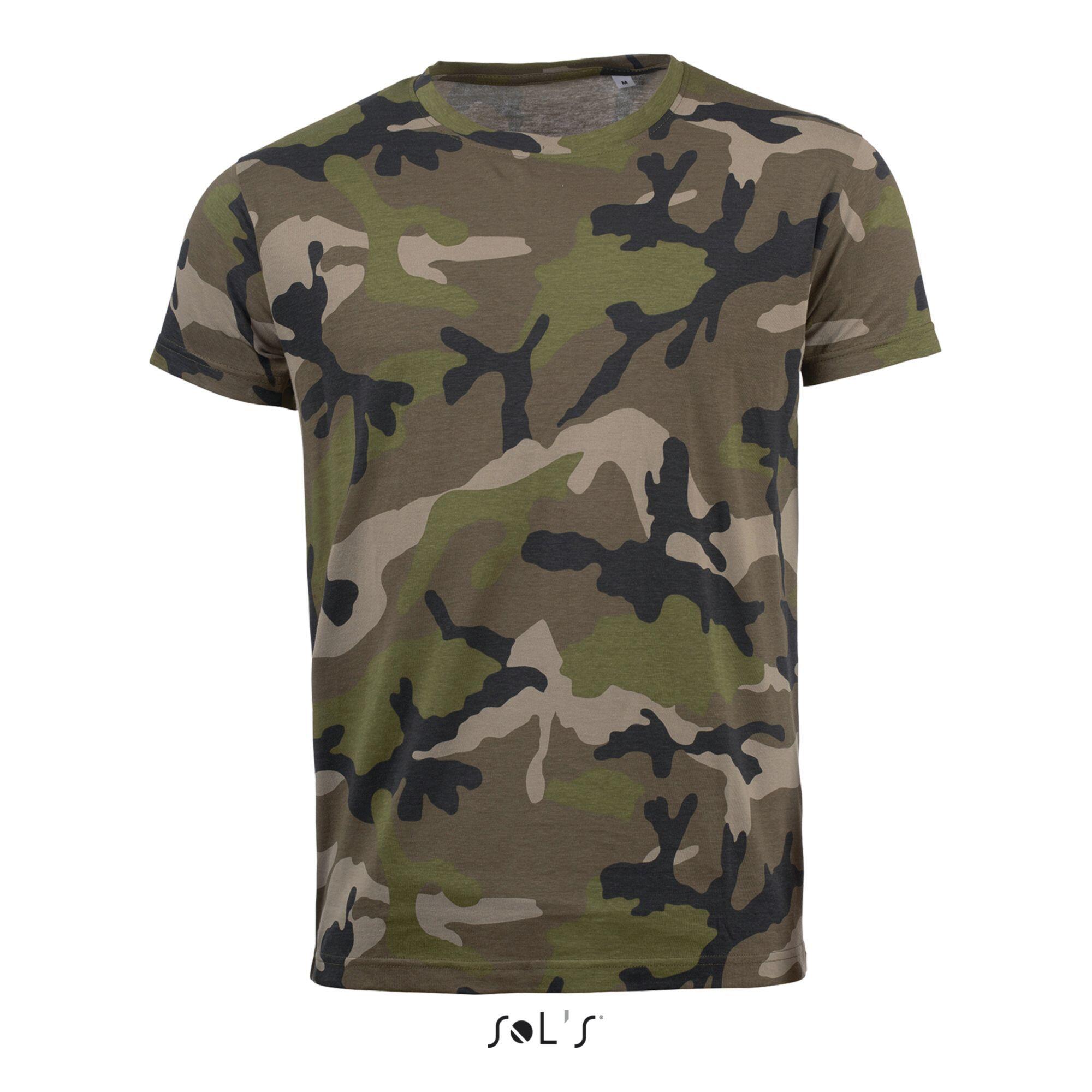 braun / camouflagefarben