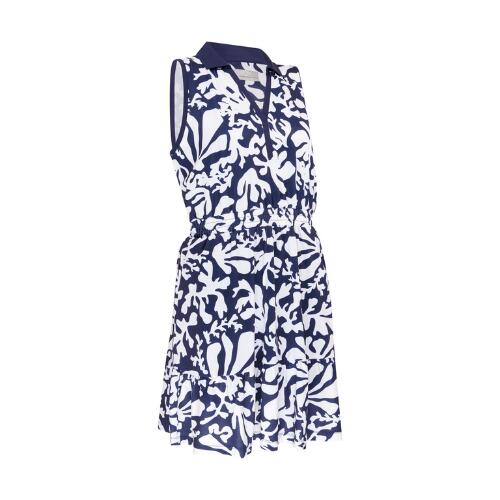 CALLAWAY Callaway Abstract Floral Dress Dames Peacoat Maat S