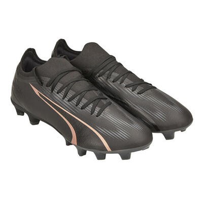 Botas de Fútbol Ultra Match FG/AG para Hombre Negro
