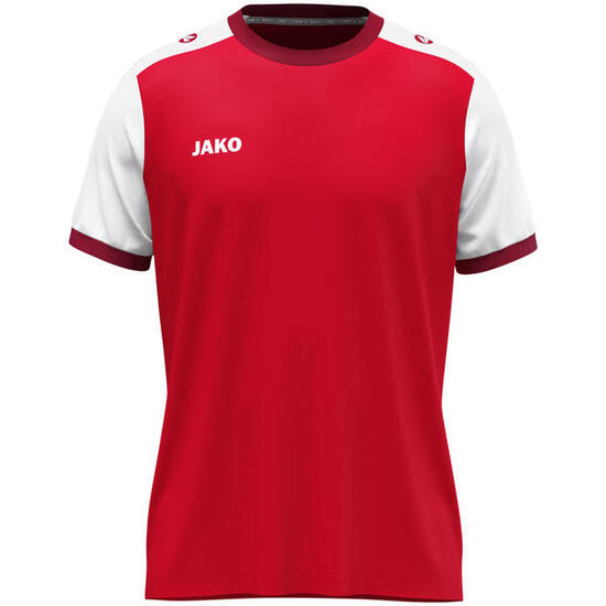 Maillot - sport collectif - enfants - manches courtes - Dynamic - rouge/blanc