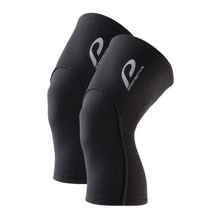 Knielinge - Unisex - P-Knee Warmer - zwart