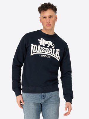 Lonsdale heren sweatshirt ronde hals slim fit go sport