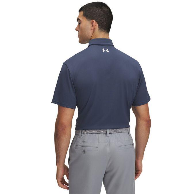 Under Armour T2G Printed-Polo Downpour Gray 3/3
