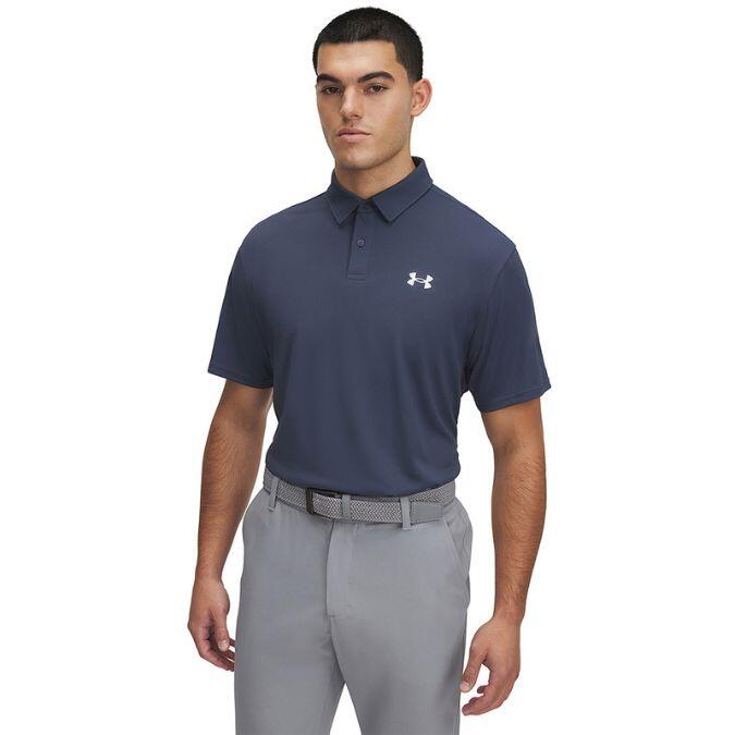 Under Armour T2G Printed-Polo Downpour Gray 2/3