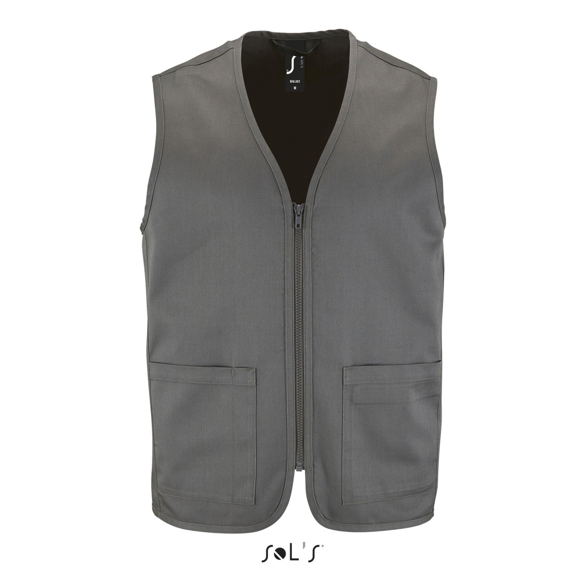 Sol's - Gilet Sans Manche Sol's Wallace - Veste - Gris|marron - S - Decathlon