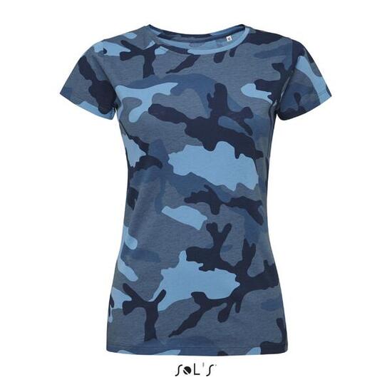T-shirt femme Sol's Camo