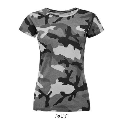 T-shirt femme Sol's Camo
