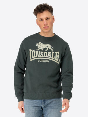 Lonsdale heren sweatshirt ronde hals slim fit go sport