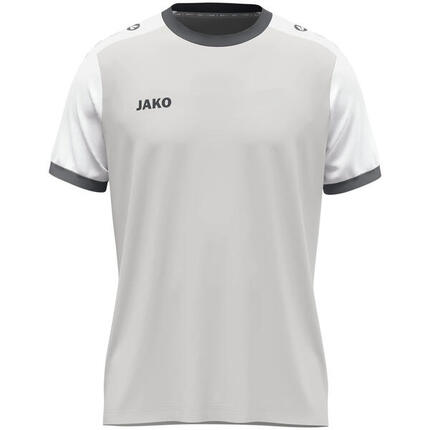 Jako Dynamic Maillot Manches Courtes Hommes - Gris Clair / Blanc / Gris