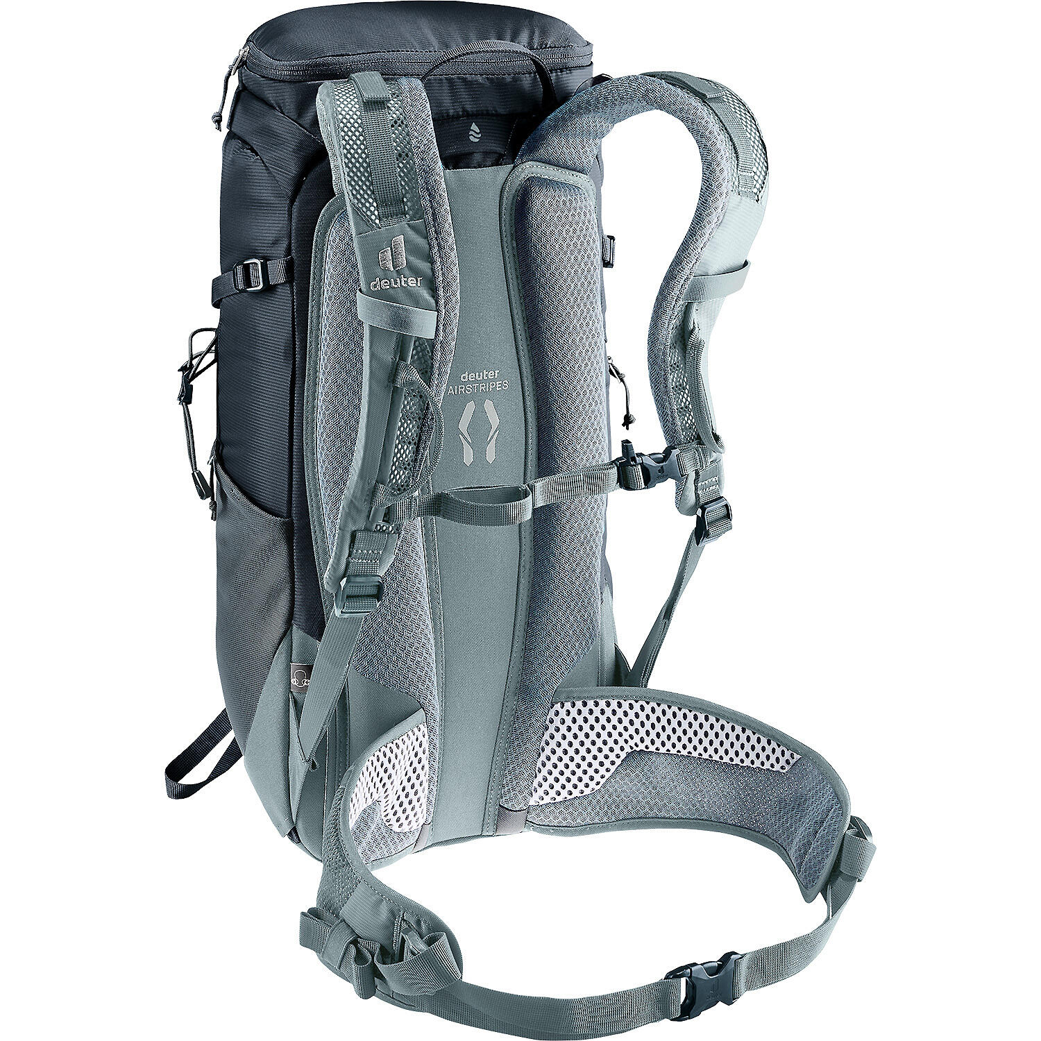 Sac à dos Deuter Trail 18 L noir/shale, ventilation Airstripes 2/7