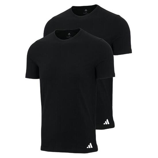 T-Shirt Herren 2er Pack Figurbetont-Crew Neck Shirt Active Flex Cotton
