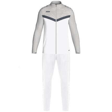 Jako Iconic Survêtement Enfants - 100% Polyester Recyclé - Blanc / Gris Tendre