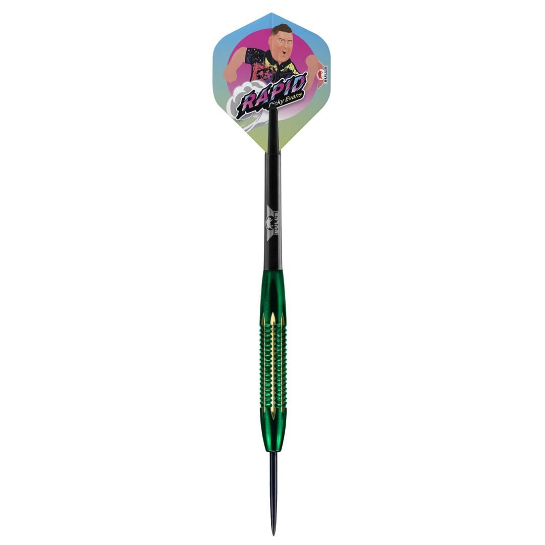 Bulls Ricky Evans Shell Coated Brass 21 Gramm Messing Dartpfeile 4/6