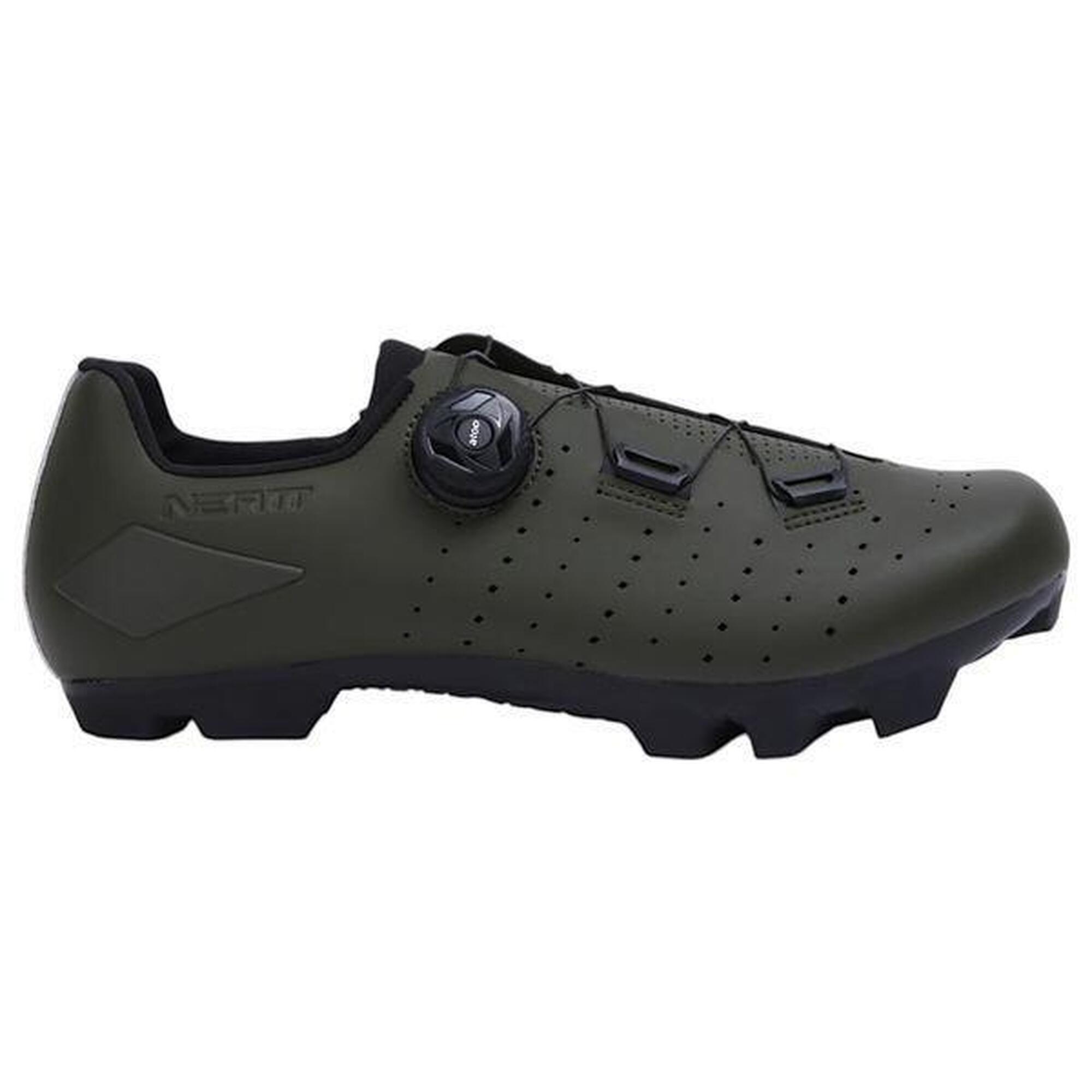 Neatt - Paire De Chaussures Vtt Neatt Basalte Elite Kaki - Chaussures De Vélo - Vert - 40 - Decathlon