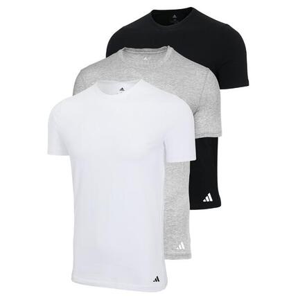 T-Shirt Herren 3er Pack Figurbetont-Crew Neck Shirt Active Core Cotton 3PK