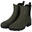 Bottes de pluie basses pour homme - 100 % caoutchouc - Bottes de pluie Chelsea