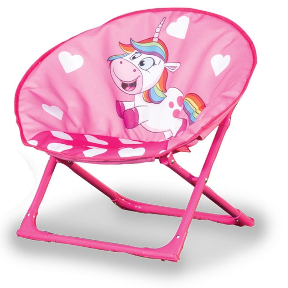 QUEST Quest Kids Unicorn Moon Chair – Folding Children's Camping Seat