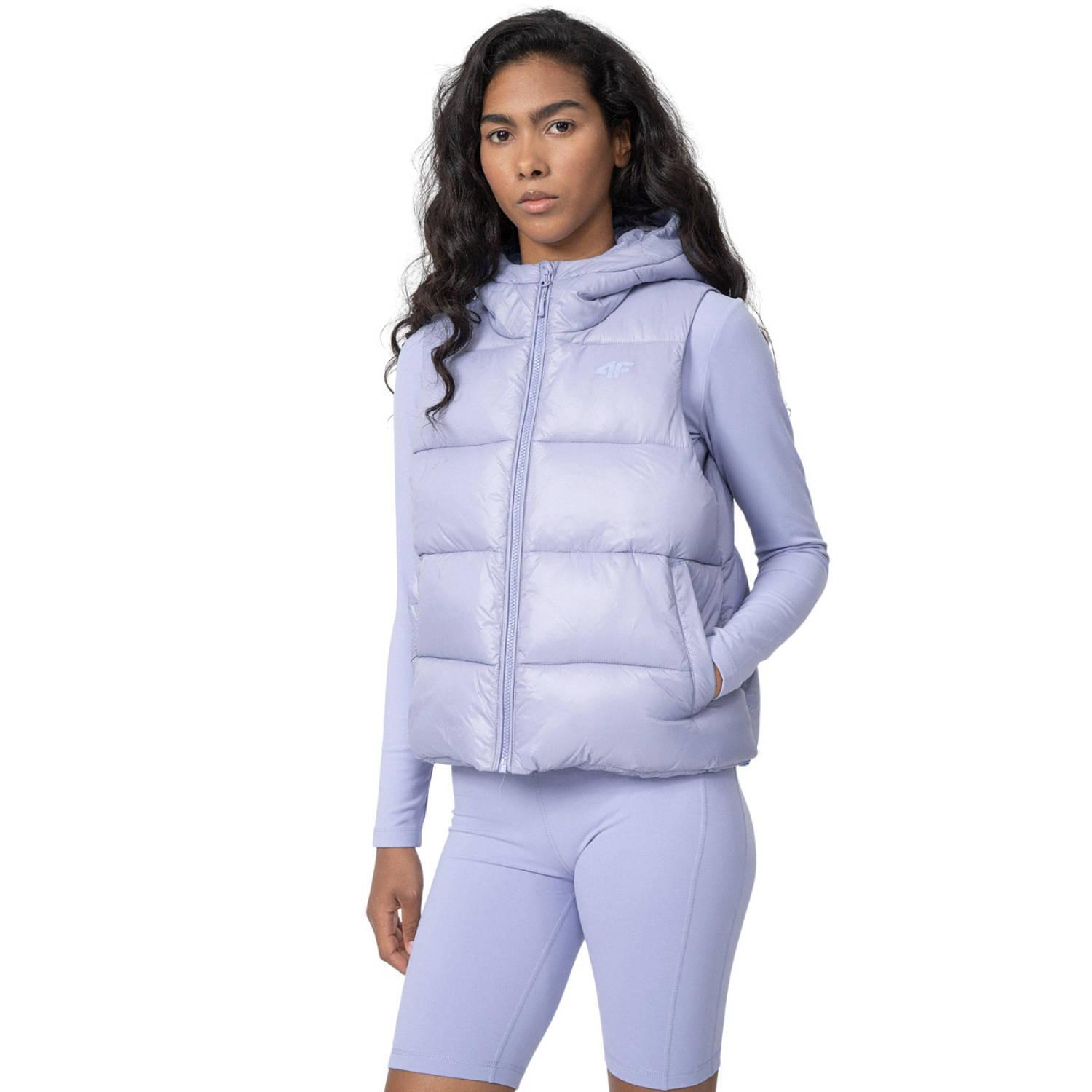 Dames SS23TDJAF092 Donzen Bodywarmer (Blauw) 3/3
