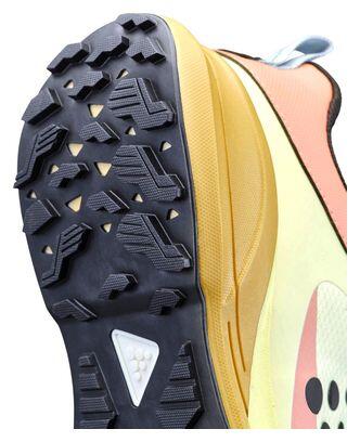 Craft Pure Trail X Pink/Yellow Women's Trail Shoes 4/7