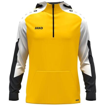 Jako Dynamic Hooded Half Zip Homme - Marine / Blanc / Menthe