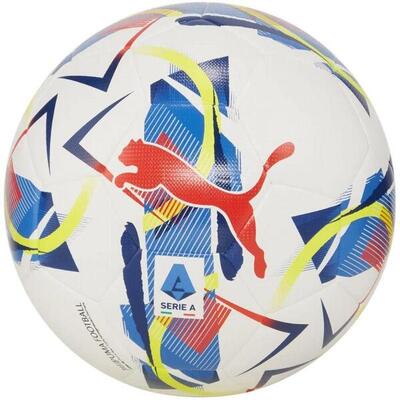 Pallone Puma Orbita Serie A Hybrid 84299 01 Bianco Blu Rosso