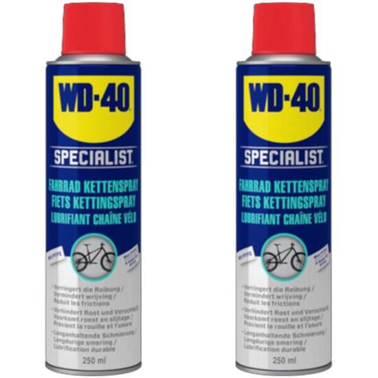 WD-40 Allwetter Kettenspray BIKE 2x 250 ml