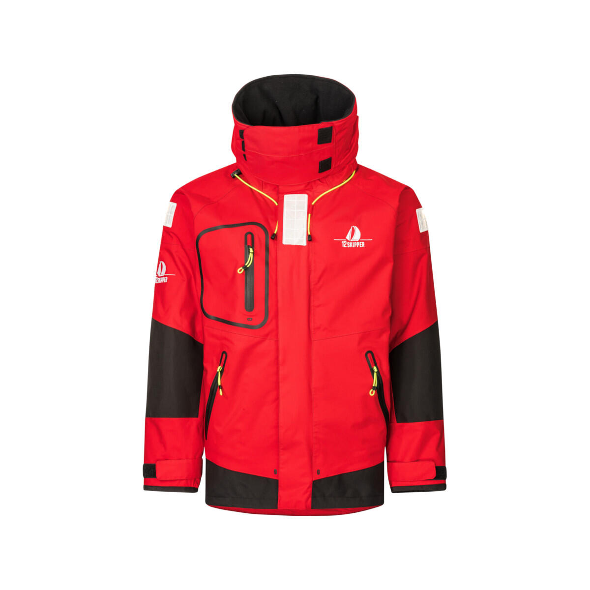 12SKIPPER Magellan Offshore Segeljacke Unisex rot