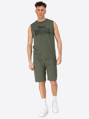 Lonsdale heren mouwloos t-shirt & korte broek regular fit allanton