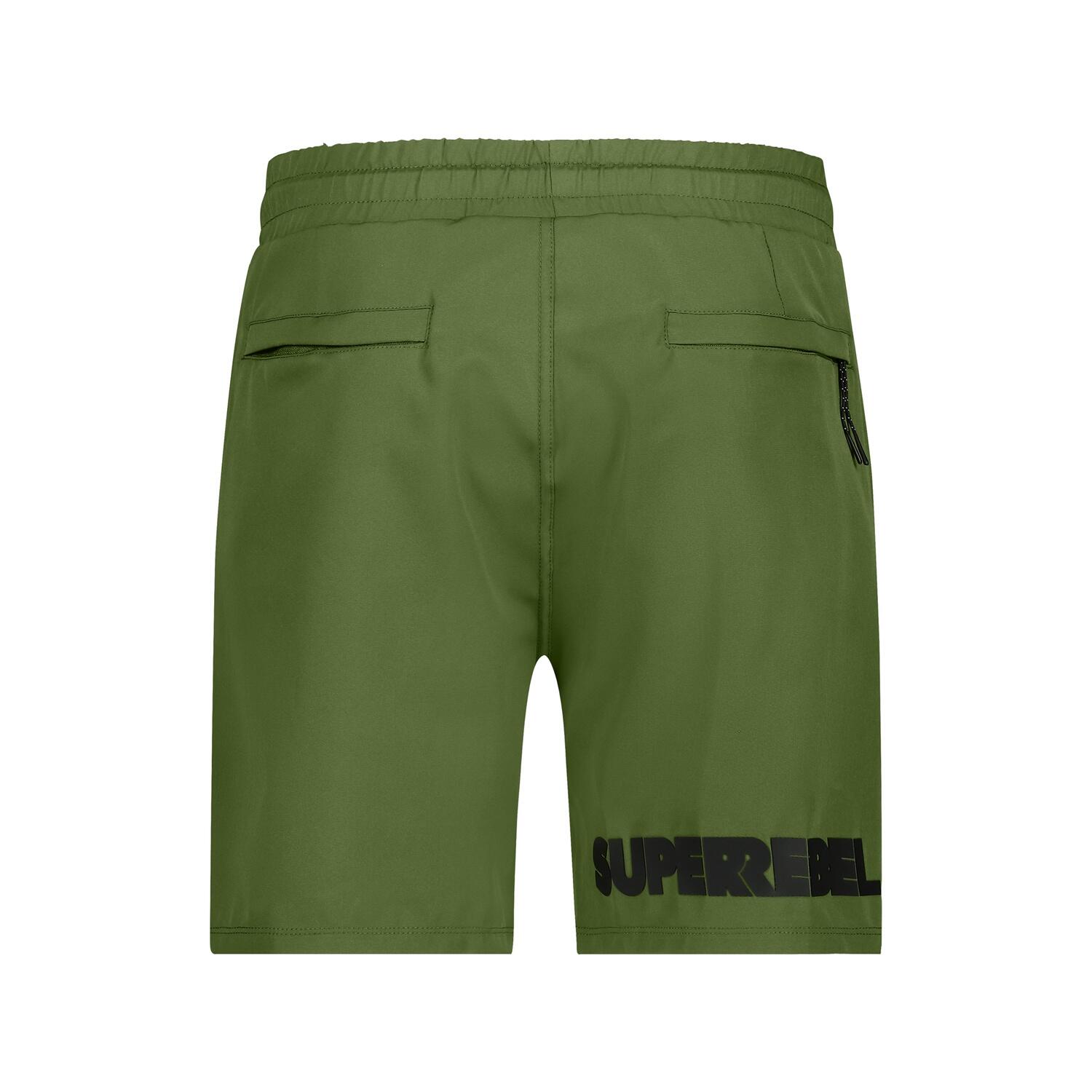 JOHNNY_ – Costume da bagno uomo – Verde – Aderente – Asciugatura rapida 3/7