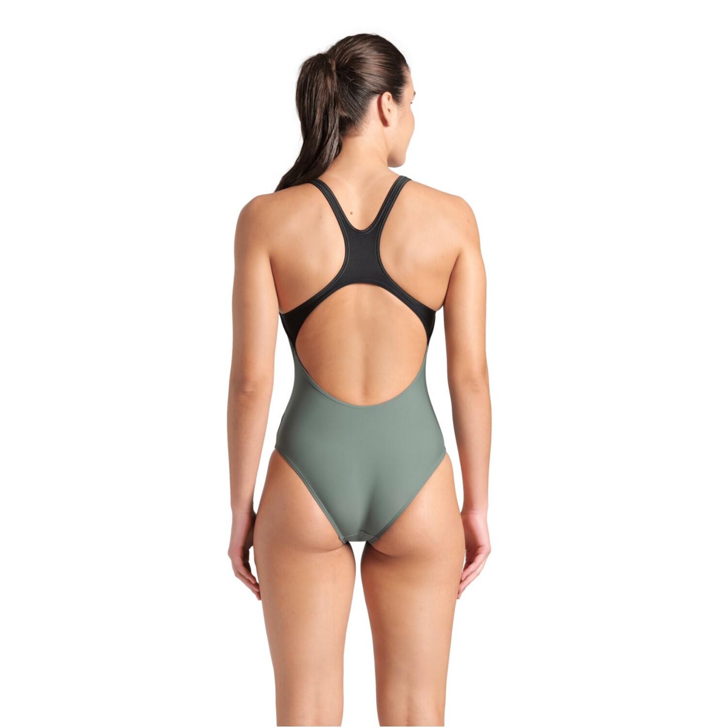 arena Stripe Badeanzug Pro Back für Damen 2/5