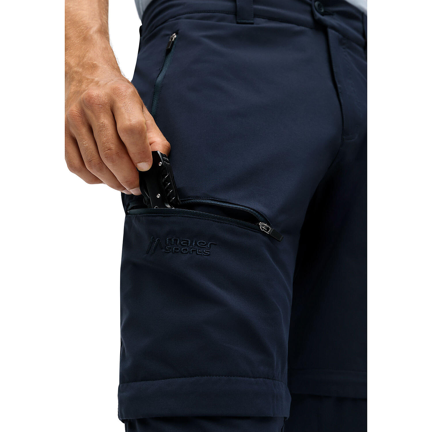 Pantalon de randonnée Maier Sports Tajo Zip Loop 5/7